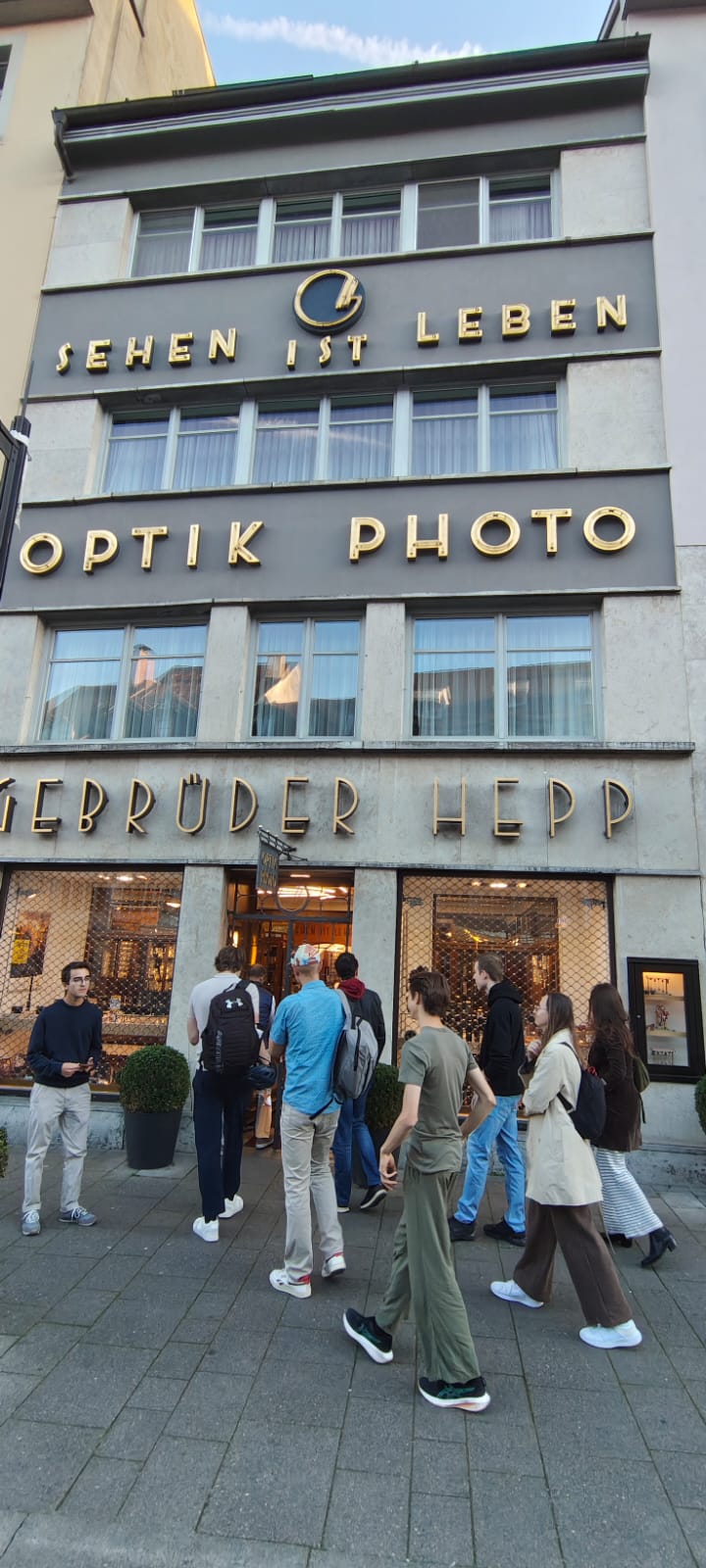 Gebäudefront Optik Hepp